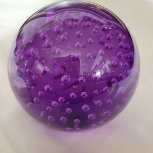 Vintage Glass Paperweight